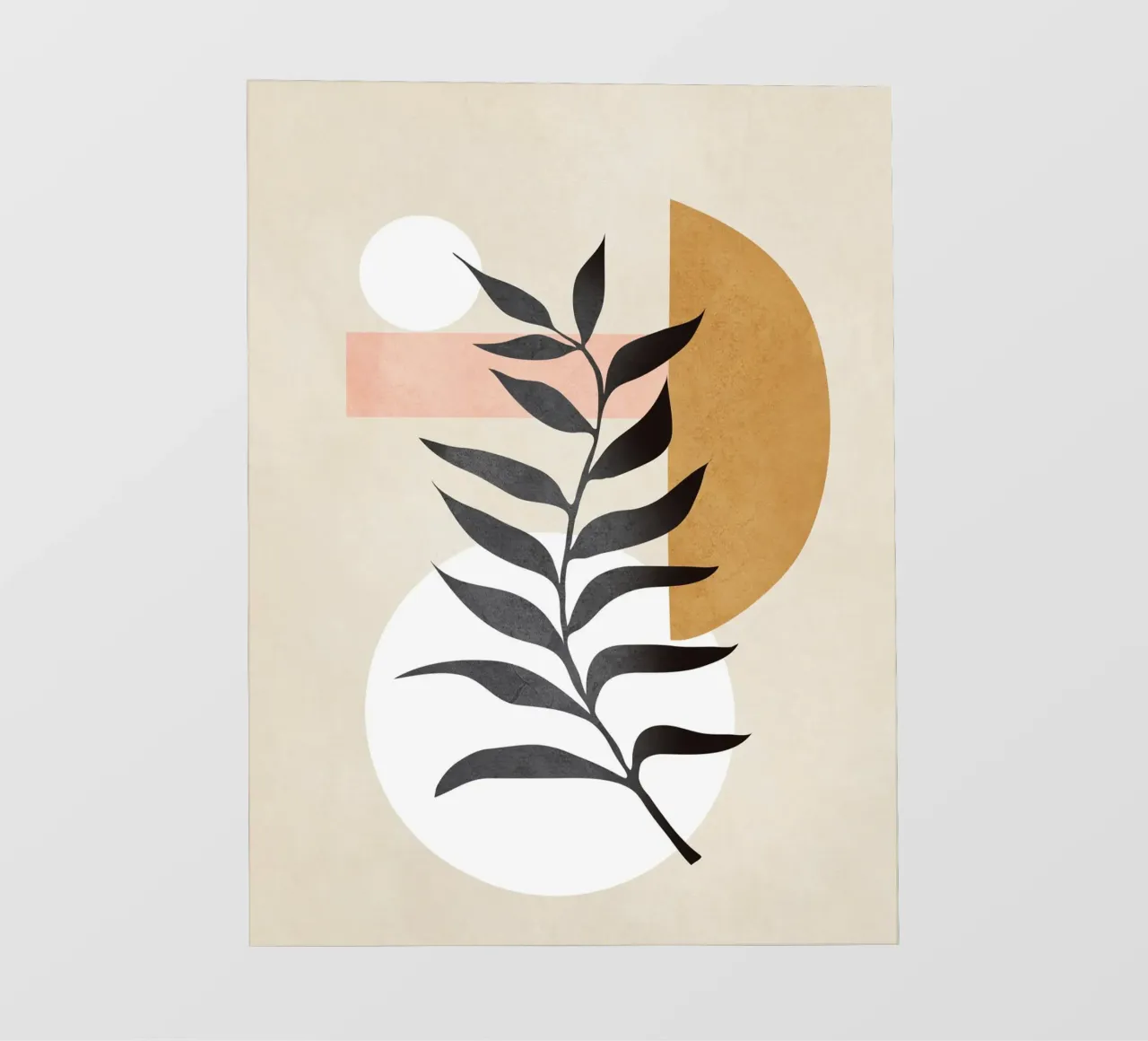 Minimal Abstract Shapes 16 backlit folie van Nadjaa