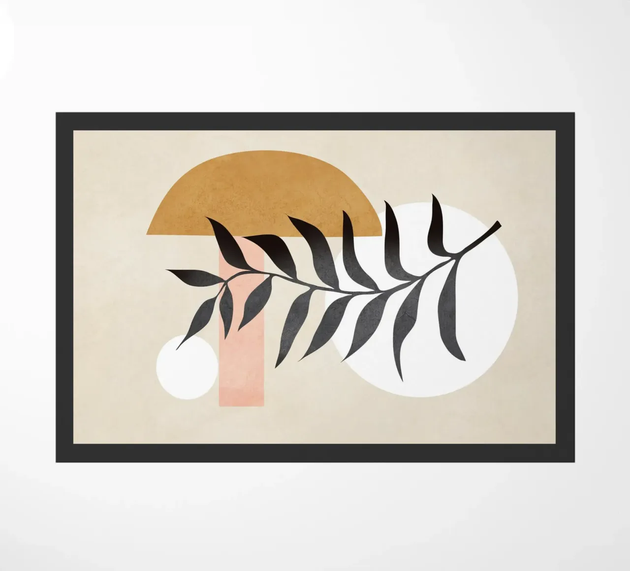 Minimal Abstract Shapes 16 paillasson de Nadjaa