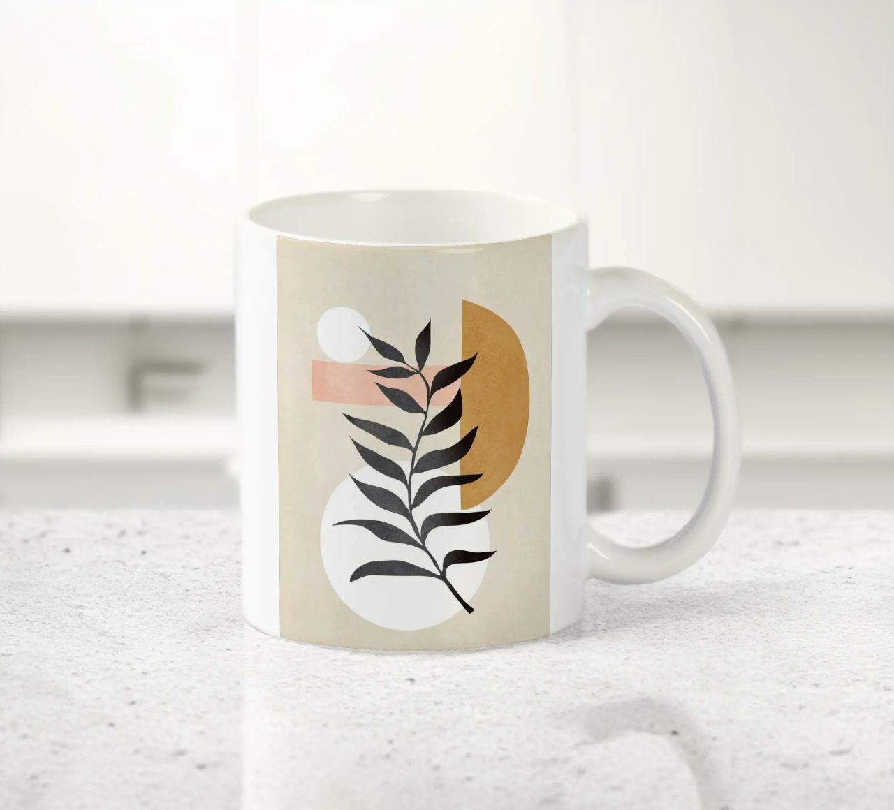 Minimal Abstract Shapes 16 tazza in ceramica da Nadjaa