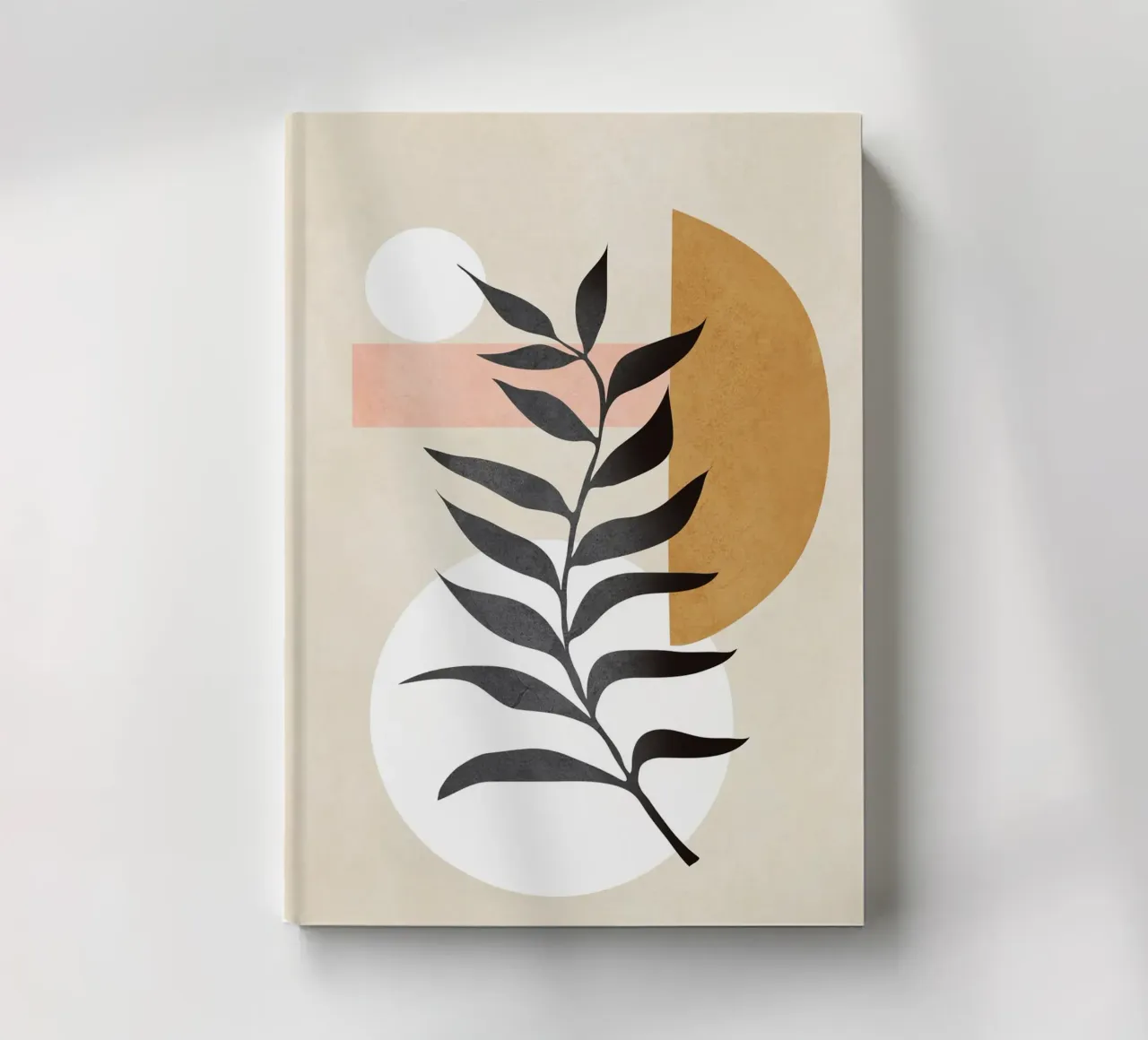 Minimal Abstract Shapes 16 Notizbuch von Nadjaa