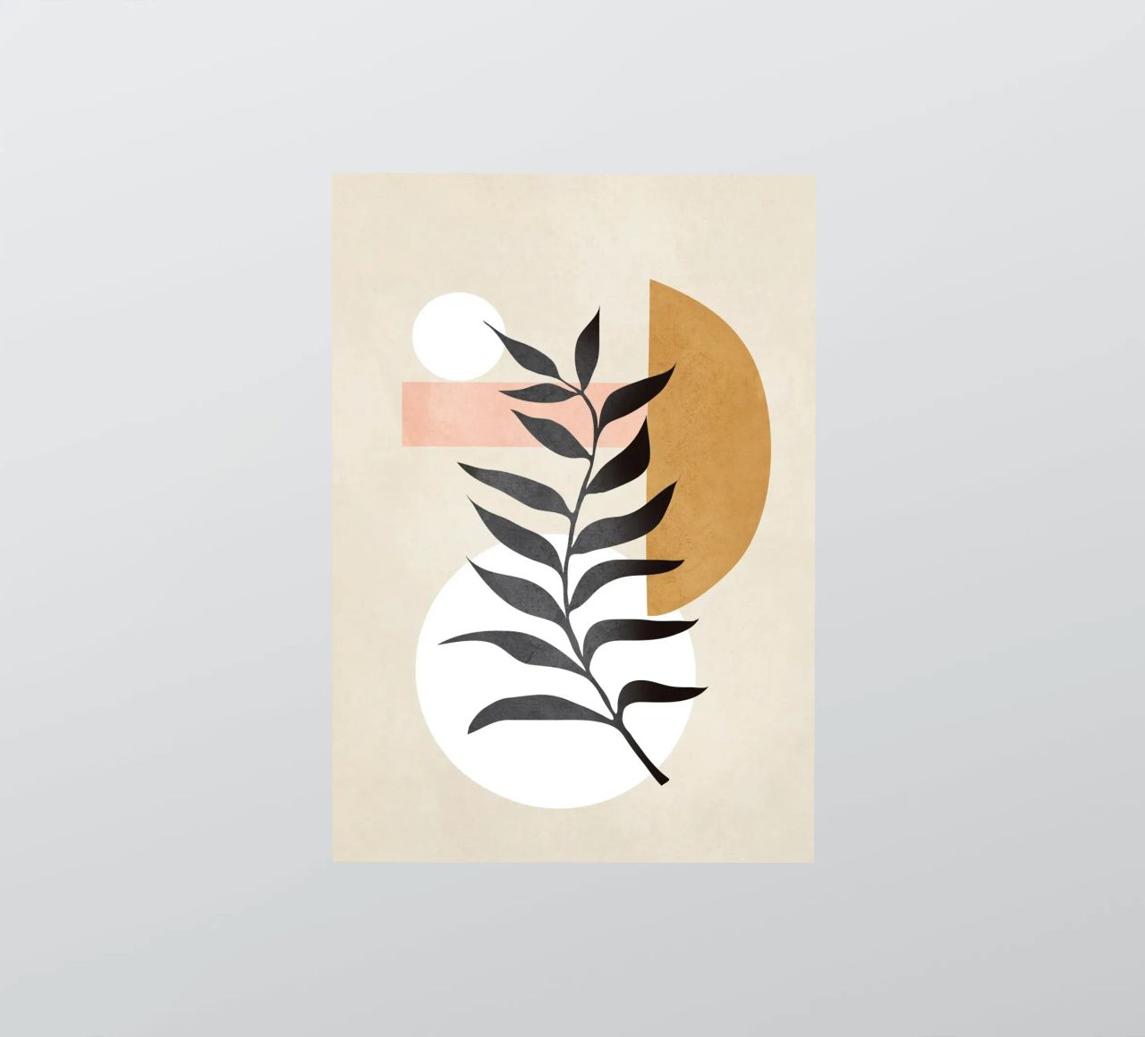 Minimal Abstract Shapes 16 adesivo da Nadjaa