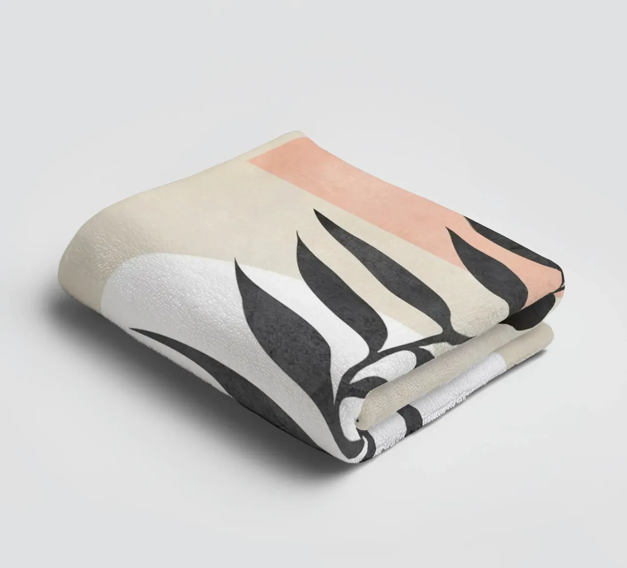 Minimal Abstract Shapes 16 badhanddoek van Nadjaa