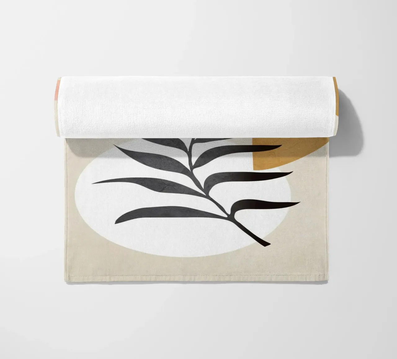 Minimal Abstract Shapes 16 Strandtuch von Nadjaa