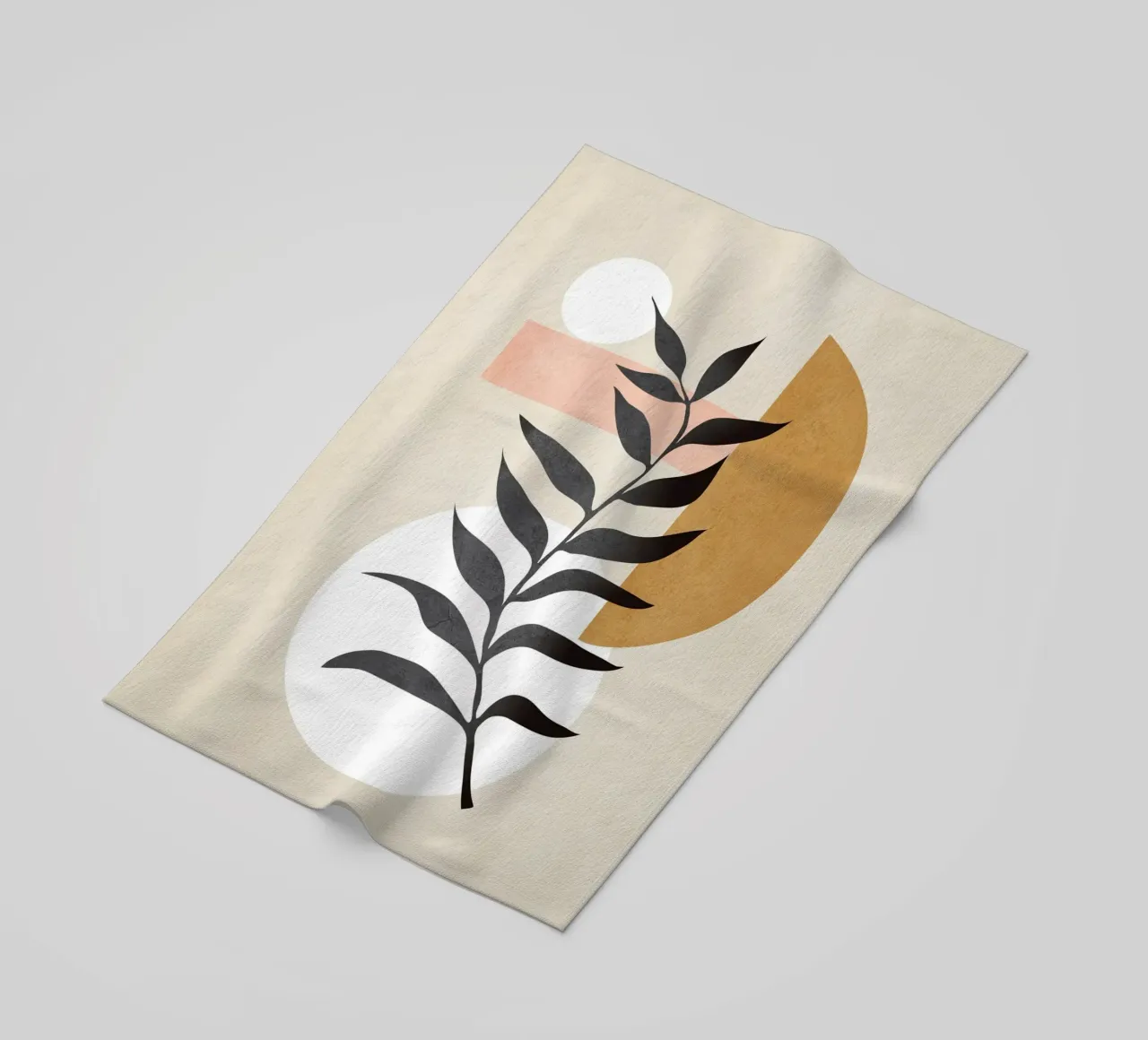 Minimal Abstract Shapes 16 Strandtuch von Nadjaa