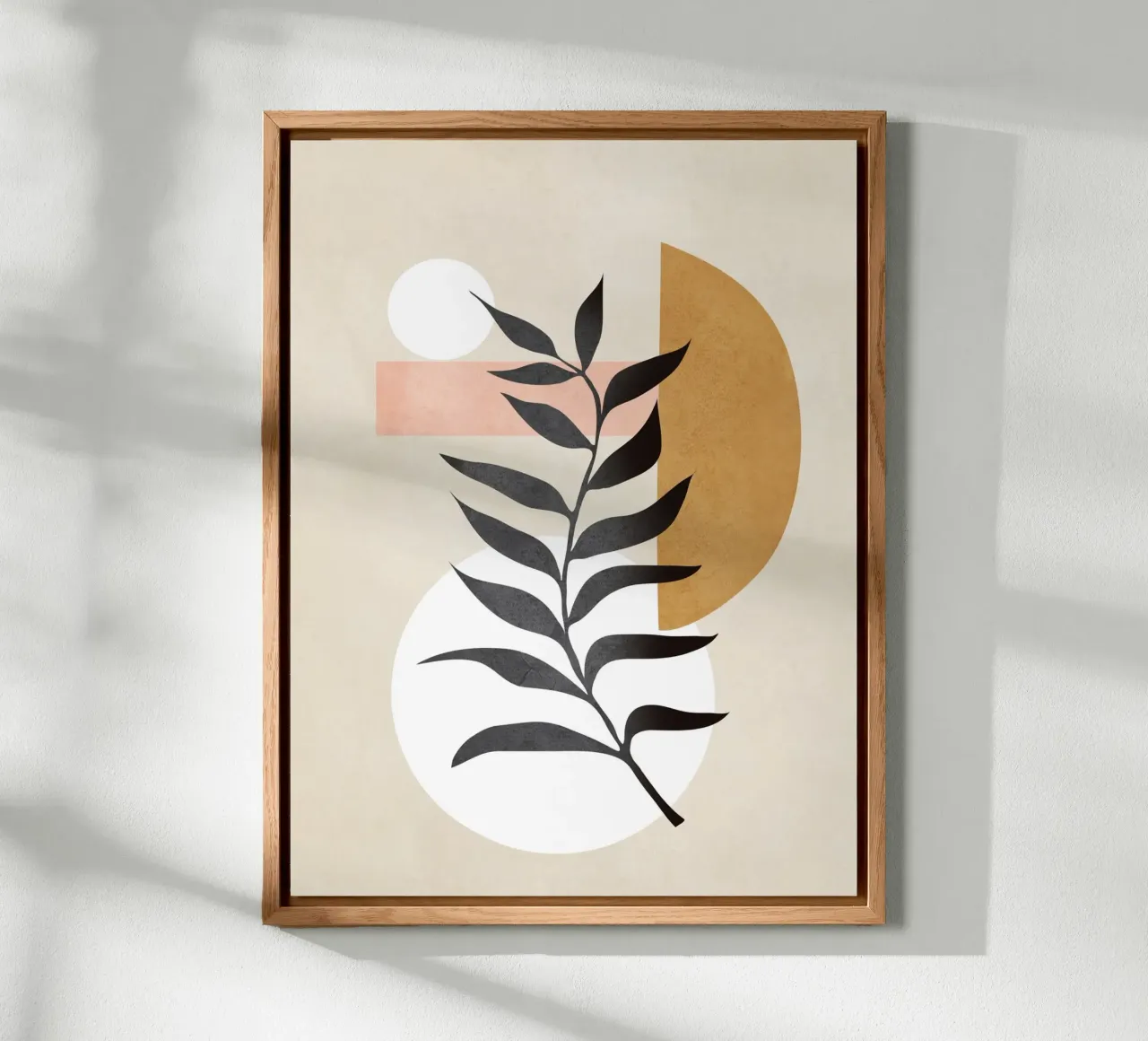 Minimal Abstract Shapes 16 Alu-Dibond von Nadjaa