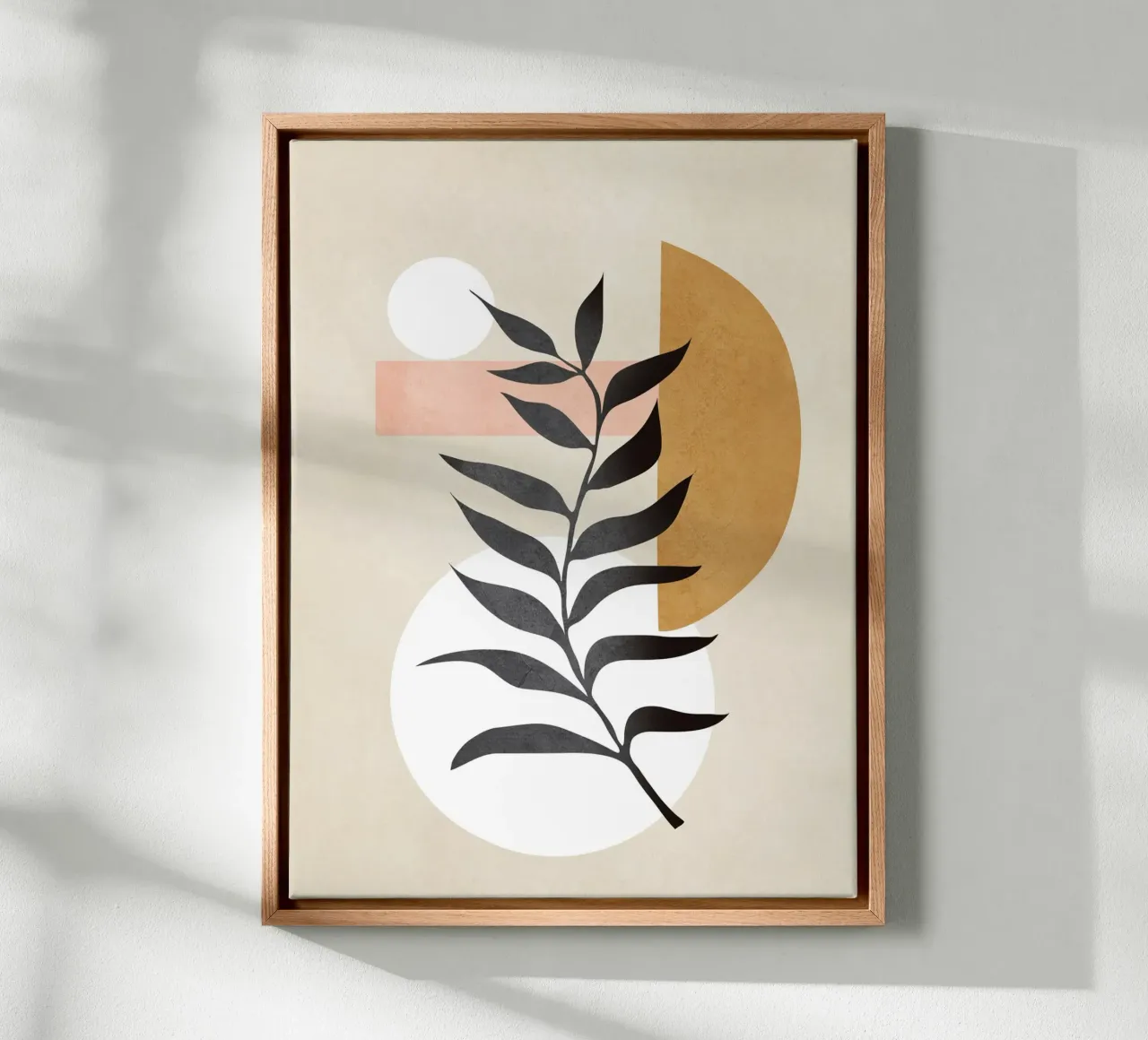 Minimal Abstract Shapes 16 tela da Nadjaa