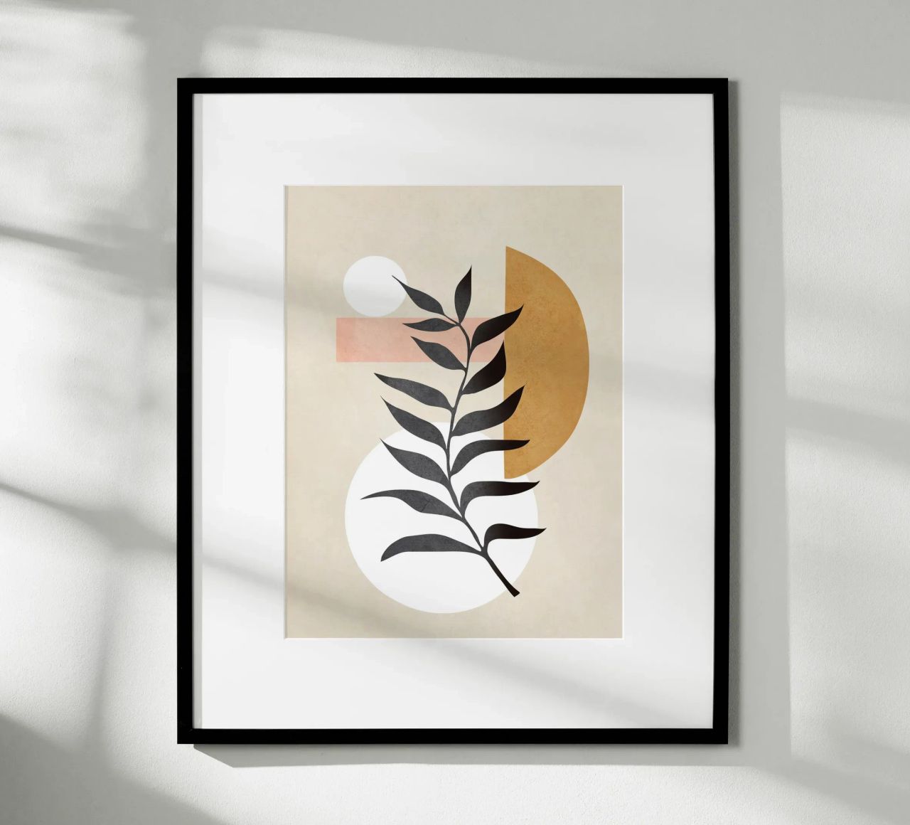 Minimal Abstract Shapes 16 carta hahnemühle da Nadjaa