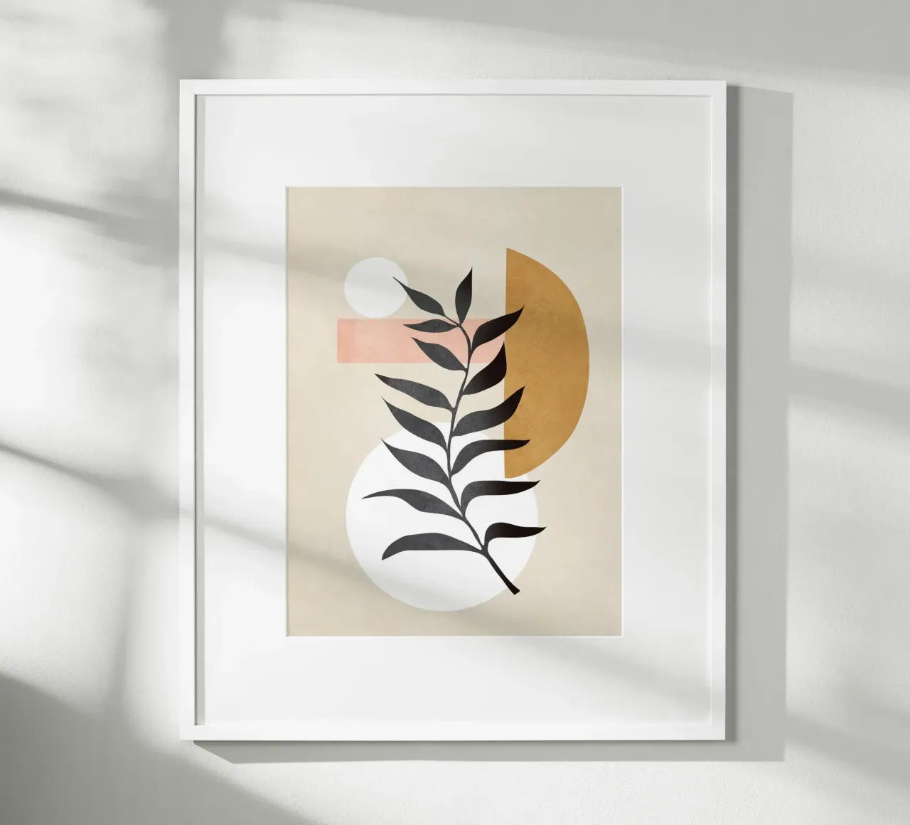 Minimal Abstract Shapes 16 poster da Nadjaa