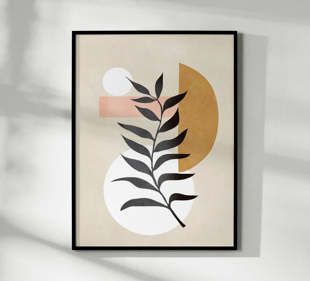 Minimal Abstract Shapes 16 carta hahnemühle da Nadjaa
