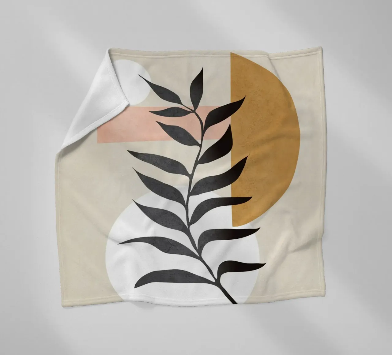 Minimal Abstract Shapes 16 coperta in pile da Nadjaa