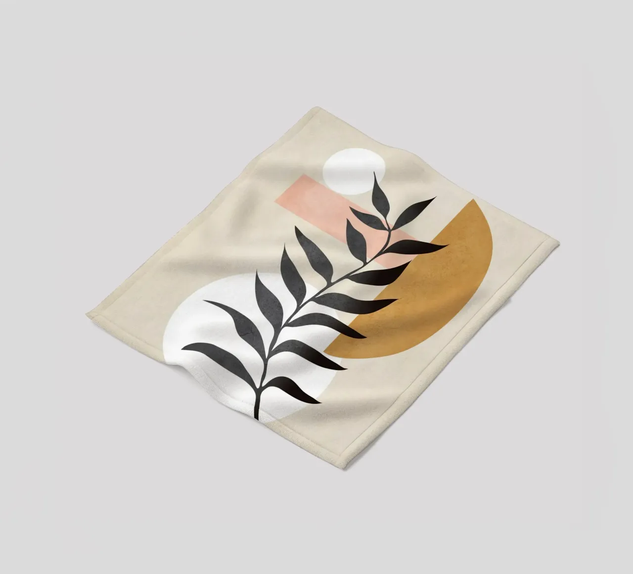 Minimal Abstract Shapes 16 coperta in pile da Nadjaa