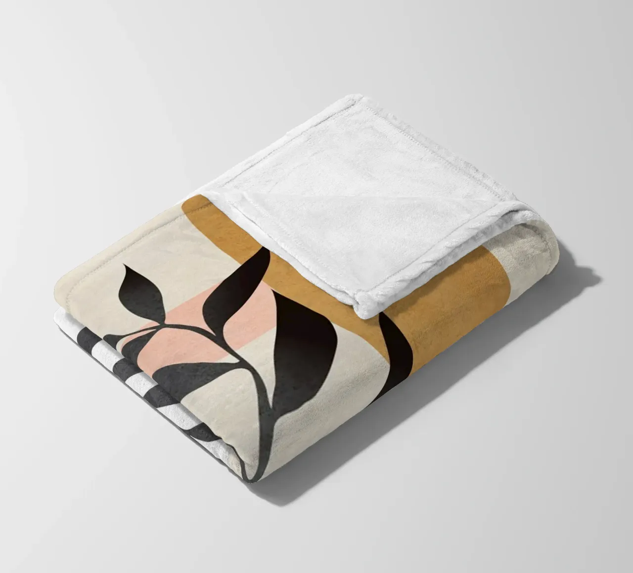 Minimal Abstract Shapes 16 coperta in pile da Nadjaa