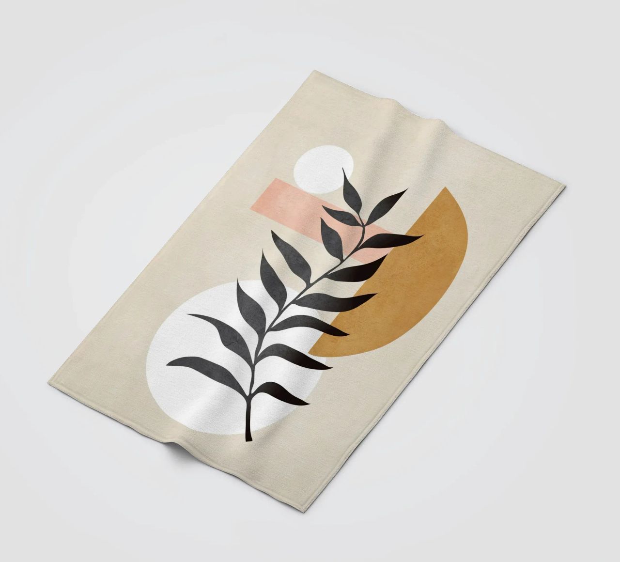 Minimal Abstract Shapes 16 coperta in pile da Nadjaa