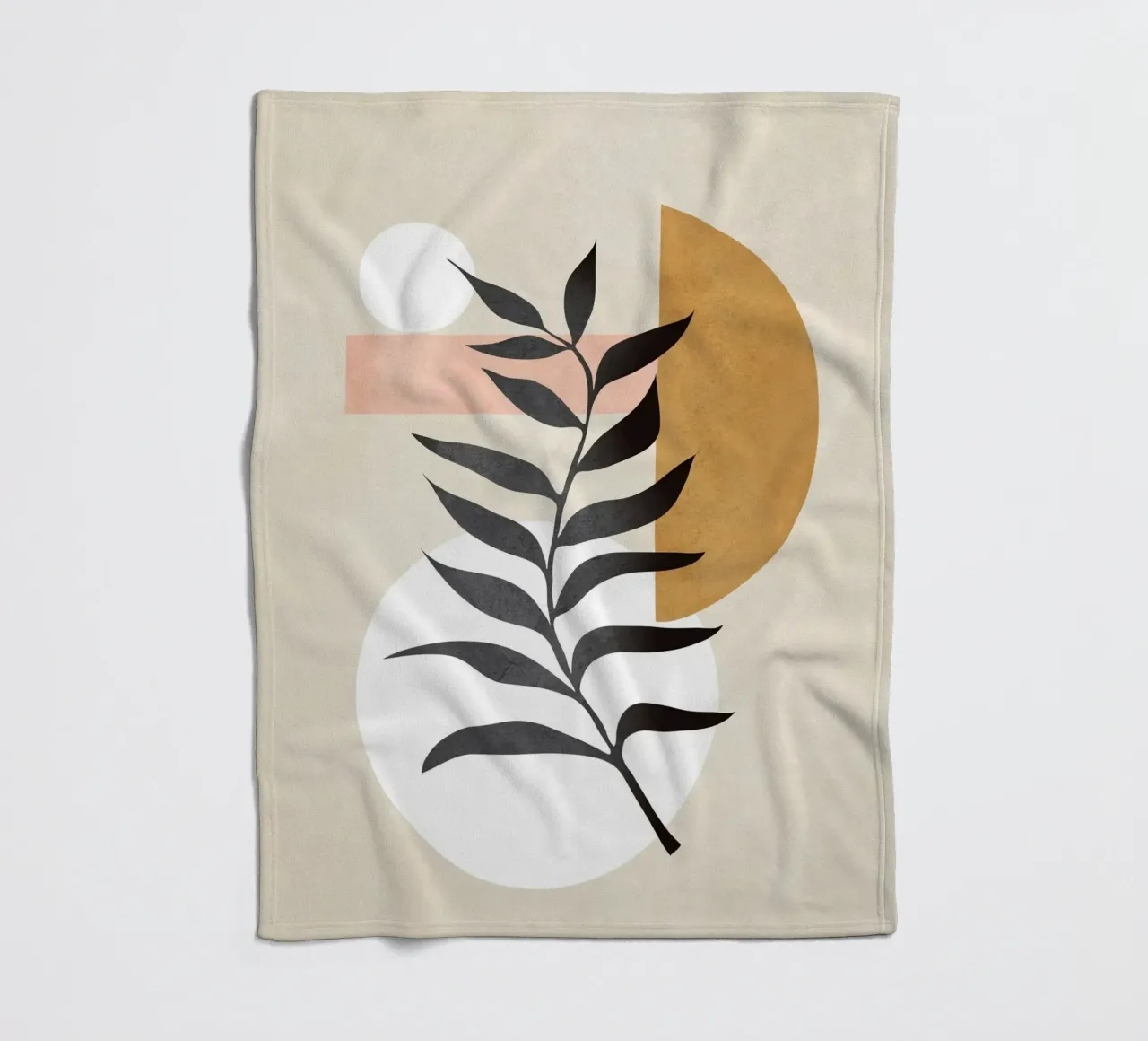 Minimal Abstract Shapes 16 coperta in pile da Nadjaa