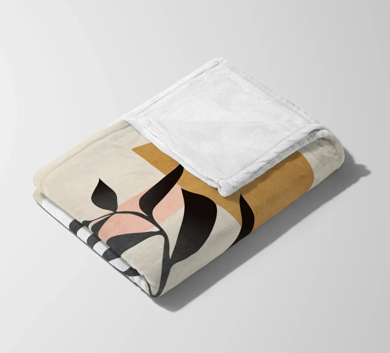 Minimal Abstract Shapes 16 coperta in pile da Nadjaa