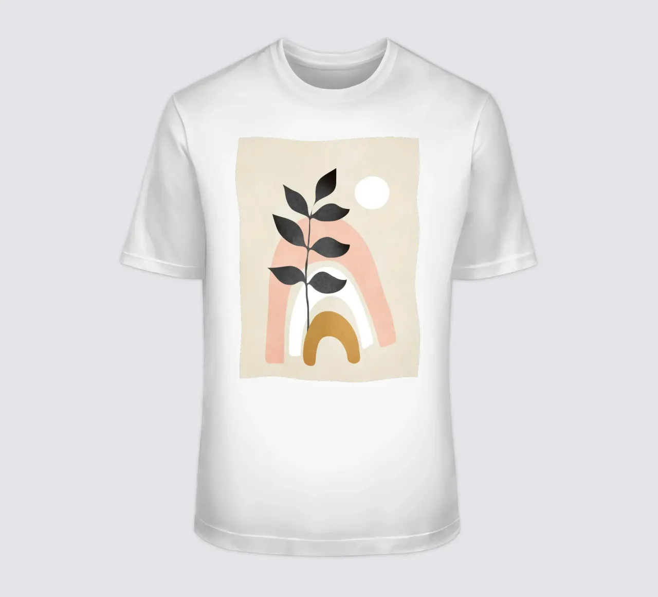 Minimal Abstract Shapes 17 t-shirt da Nadjaa