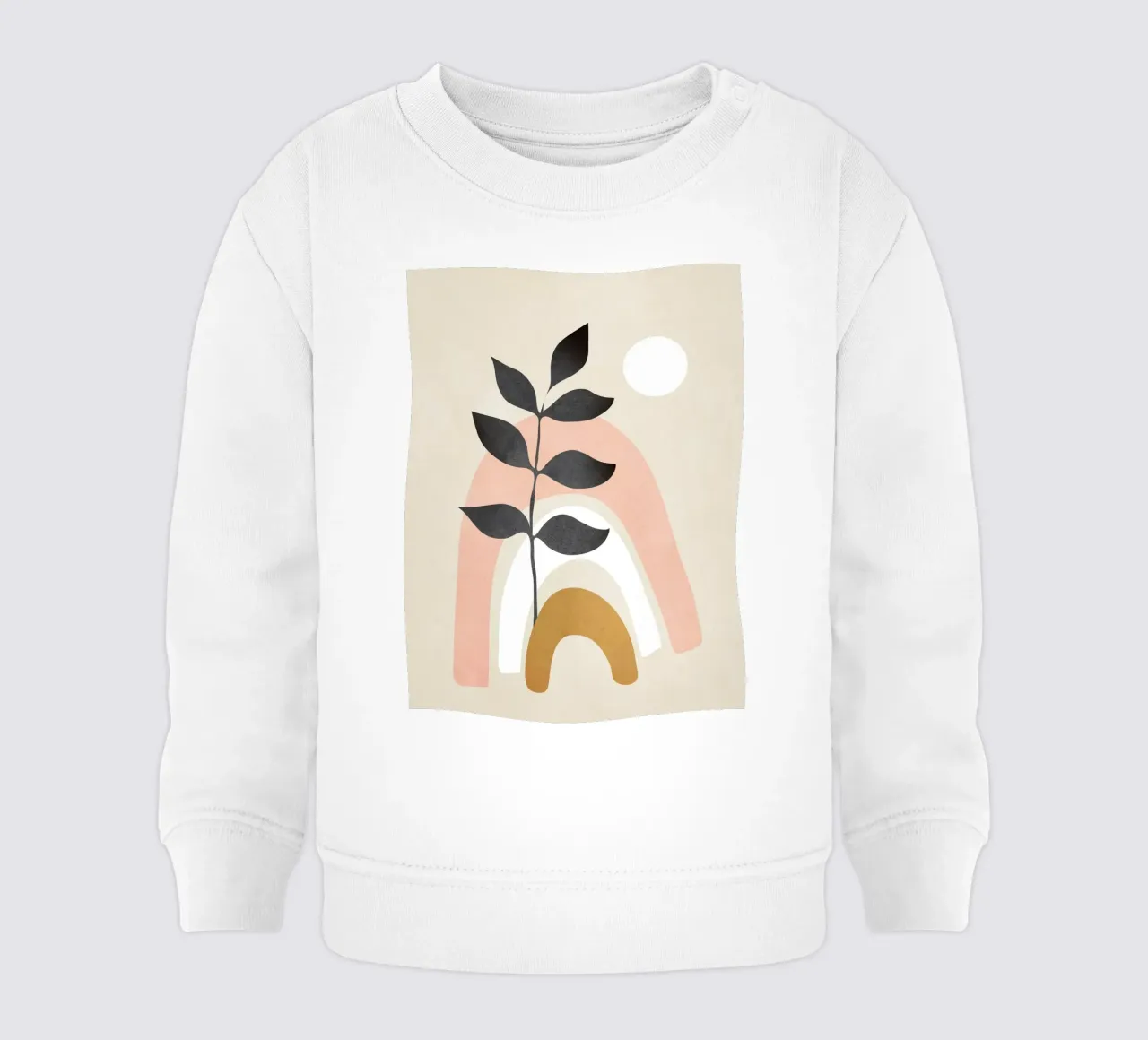 Minimal Abstract Shapes 17 sudadera de bebé de Nadjaa