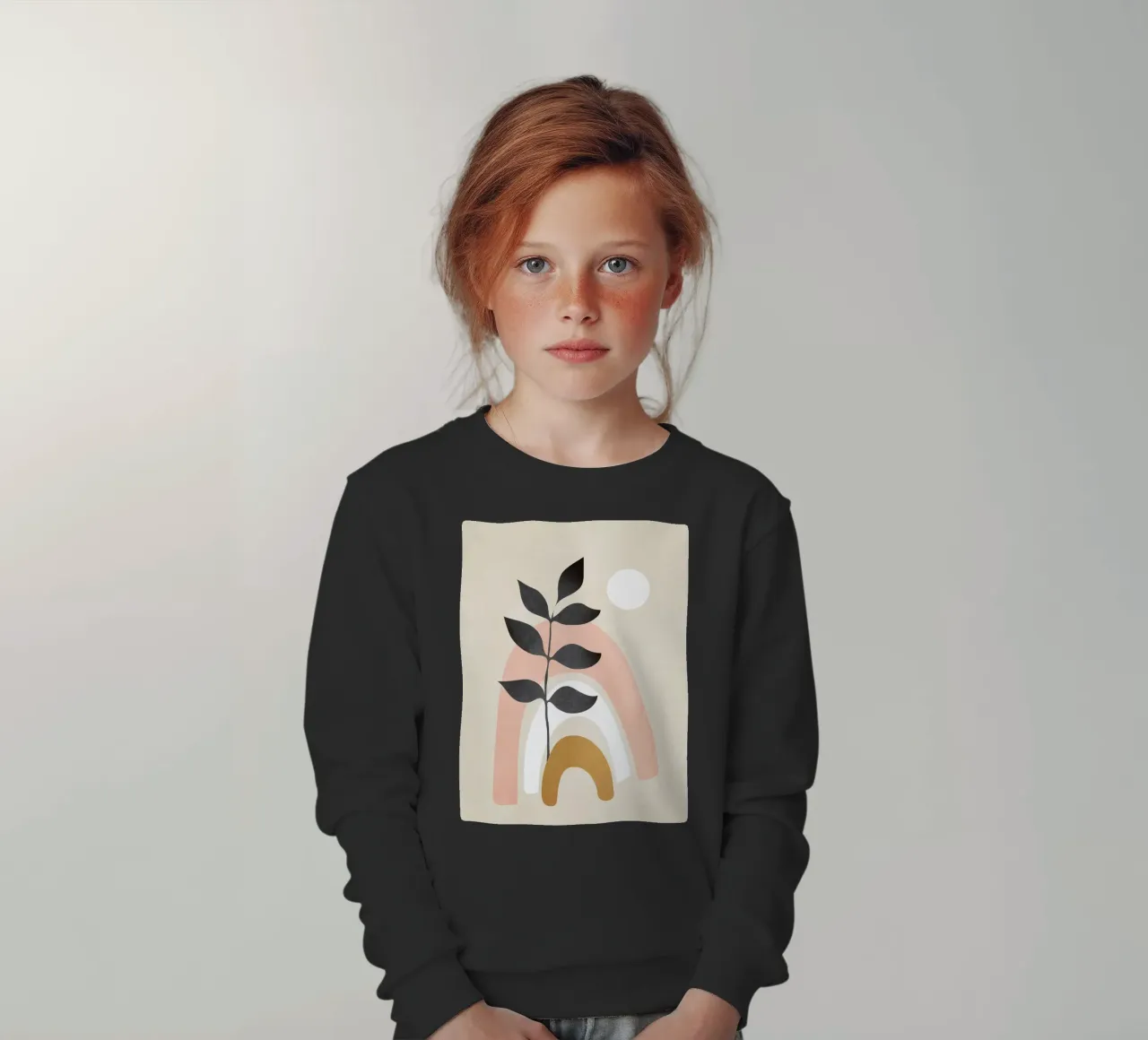 Minimal Abstract Shapes 17 felpa bambino da Nadjaa