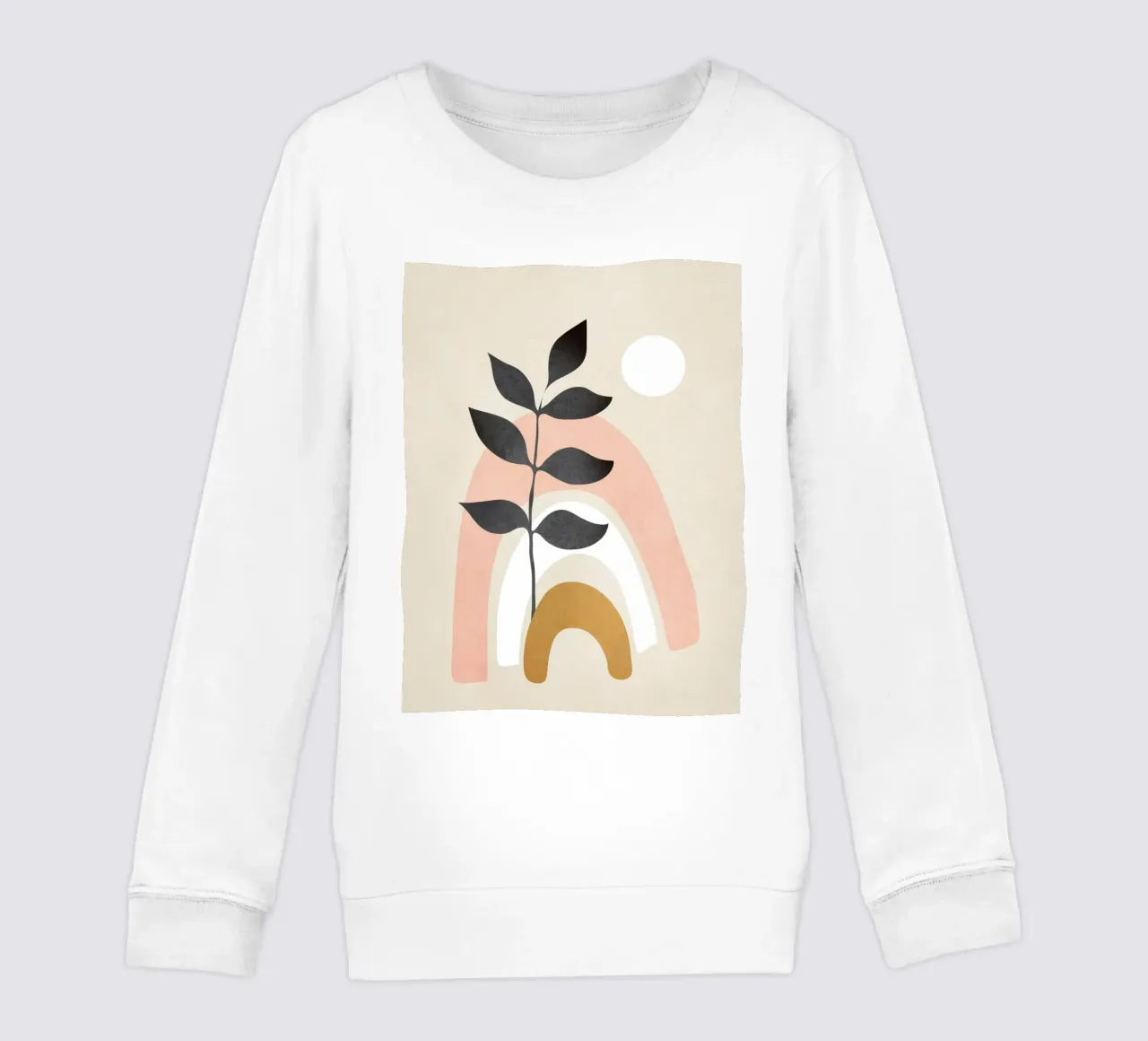 Minimal Abstract Shapes 17 sudadera para niño de Nadjaa