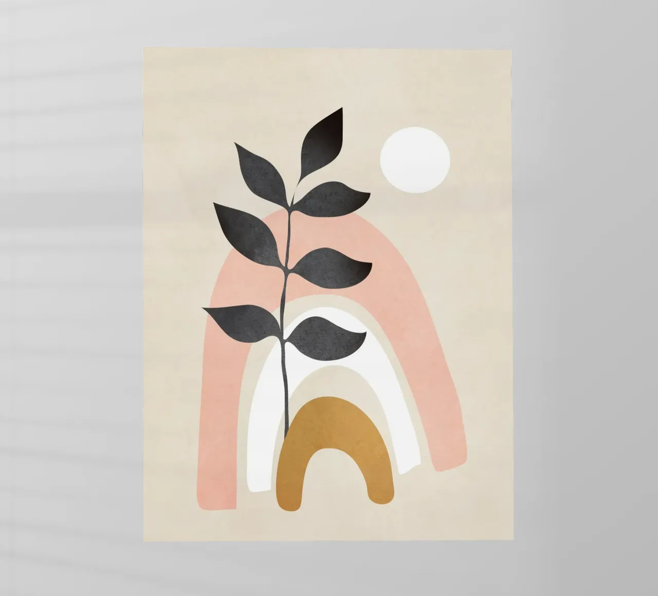 Minimal Abstract Shapes 17 pellicola backlit da Nadjaa