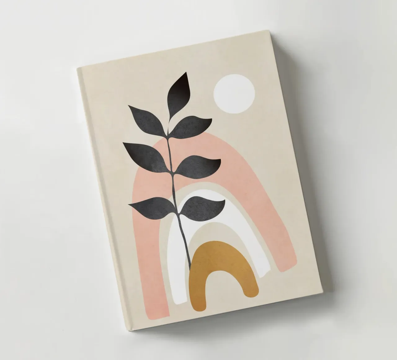 Minimal Abstract Shapes 17 notebook by Nadjaa