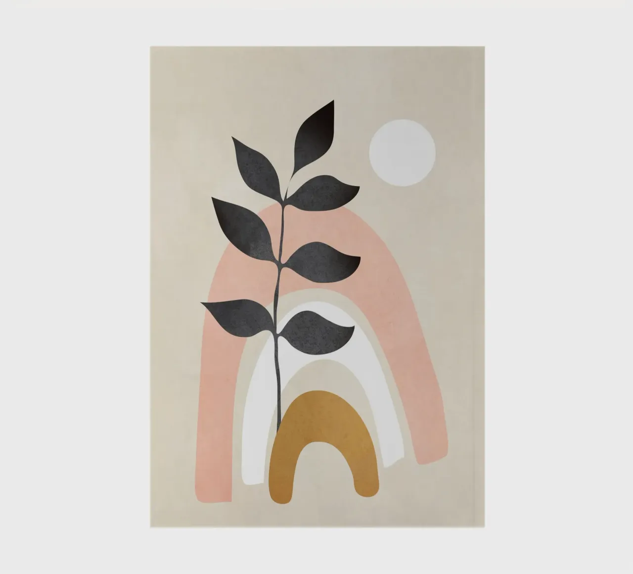 Minimal Abstract Shapes 17 notebook by Nadjaa