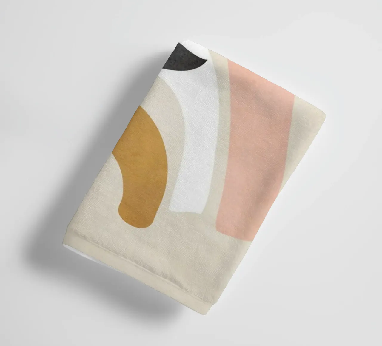 Minimal Abstract Shapes 17 asciugamano da bagno da Nadjaa