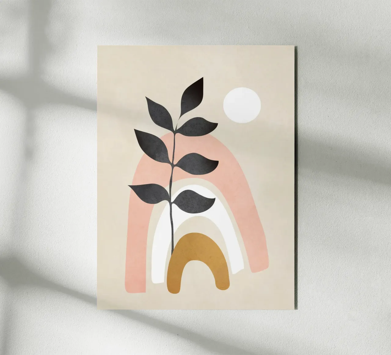 Minimal Abstract Shapes 17 alluminio dibond da Nadjaa