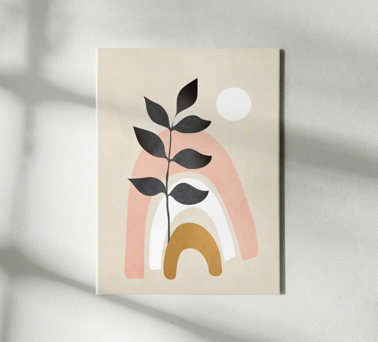 Minimal Abstract Shapes 17 tela da Nadjaa