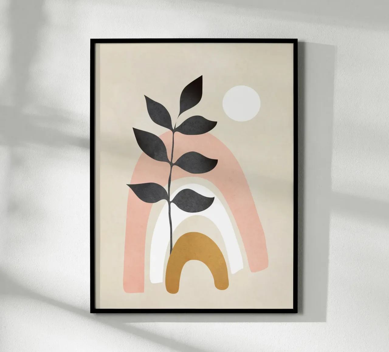 Minimal Abstract Shapes 17 carta hahnemühle da Nadjaa