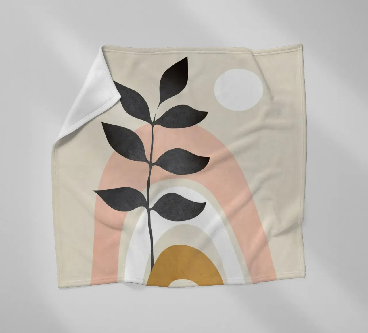 Minimal Abstract Shapes 17 coperta in pile da Nadjaa