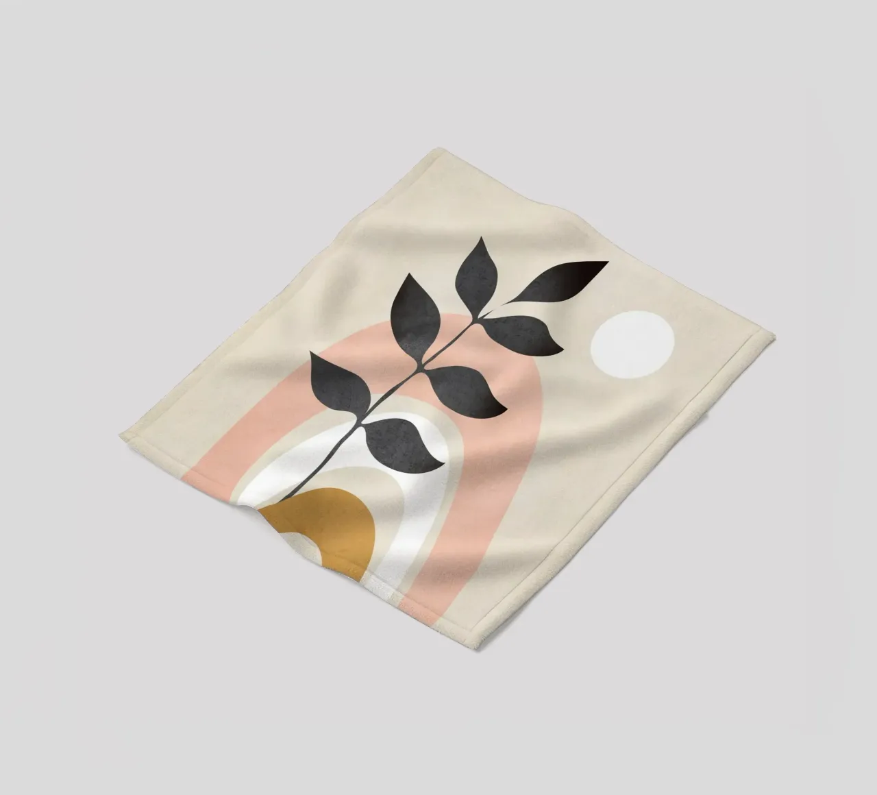 Minimal Abstract Shapes 17 coperta in pile da Nadjaa