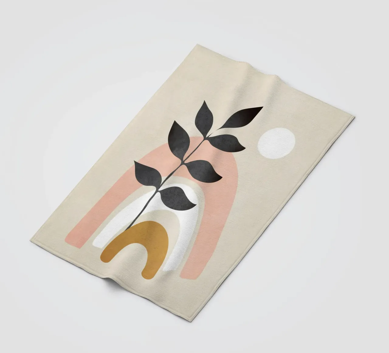 Minimal Abstract Shapes 17 coperta in pile da Nadjaa