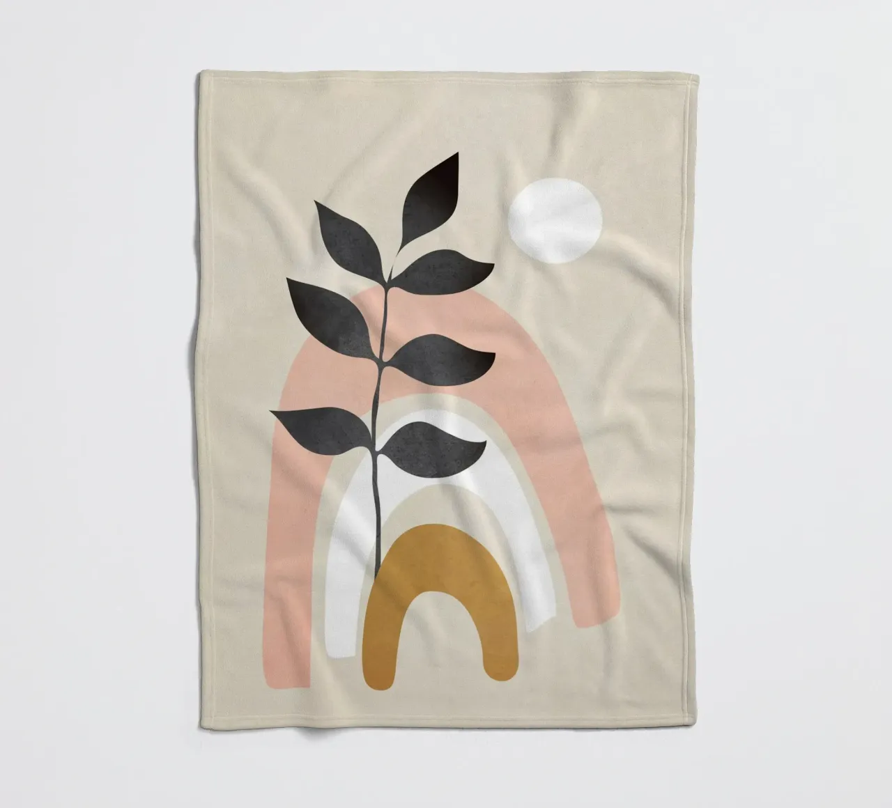 Minimal Abstract Shapes 17 coperta in pile da Nadjaa