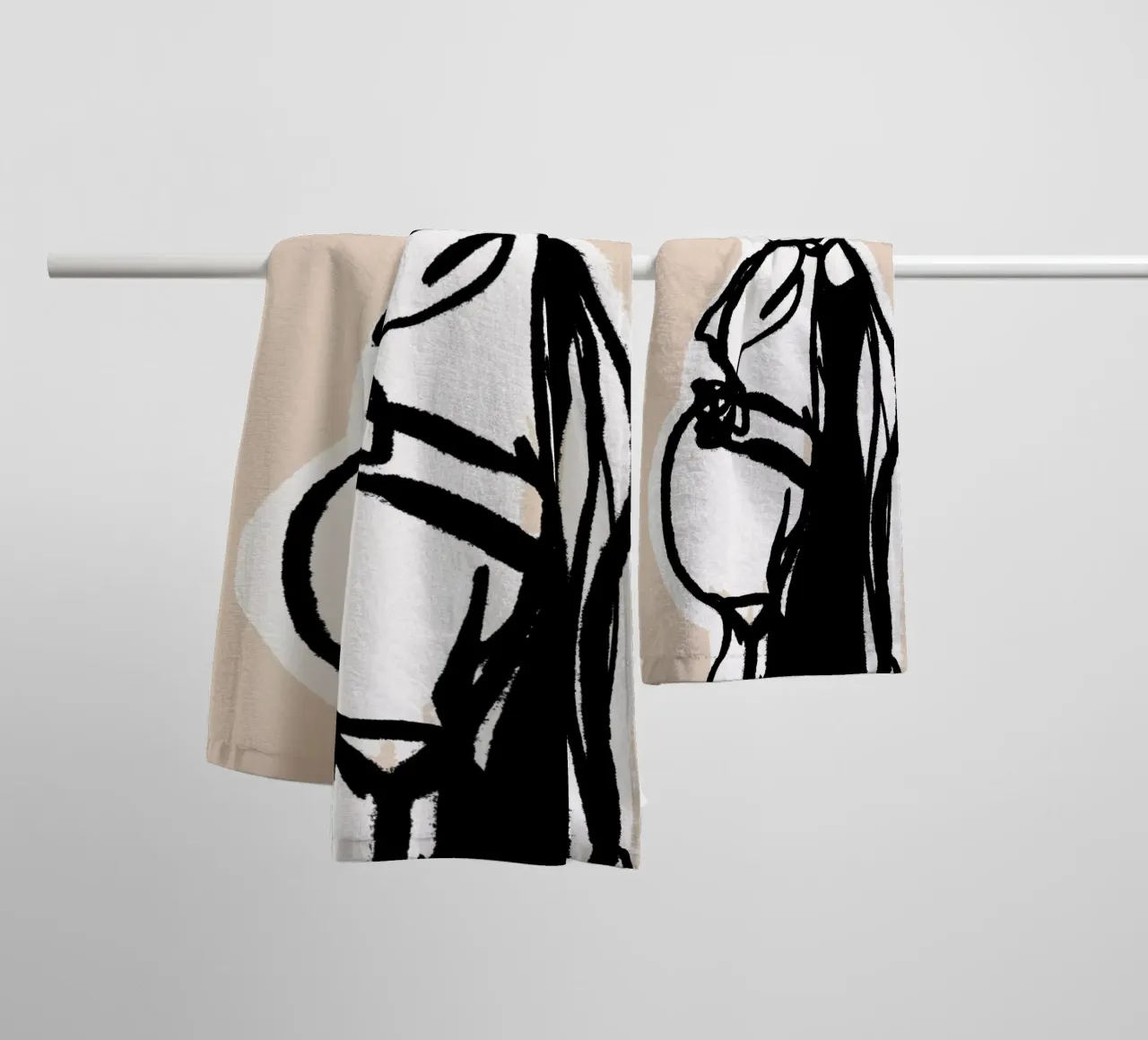 Serie minimalista no.9 asciugamano da bagno da Froilein Juno
