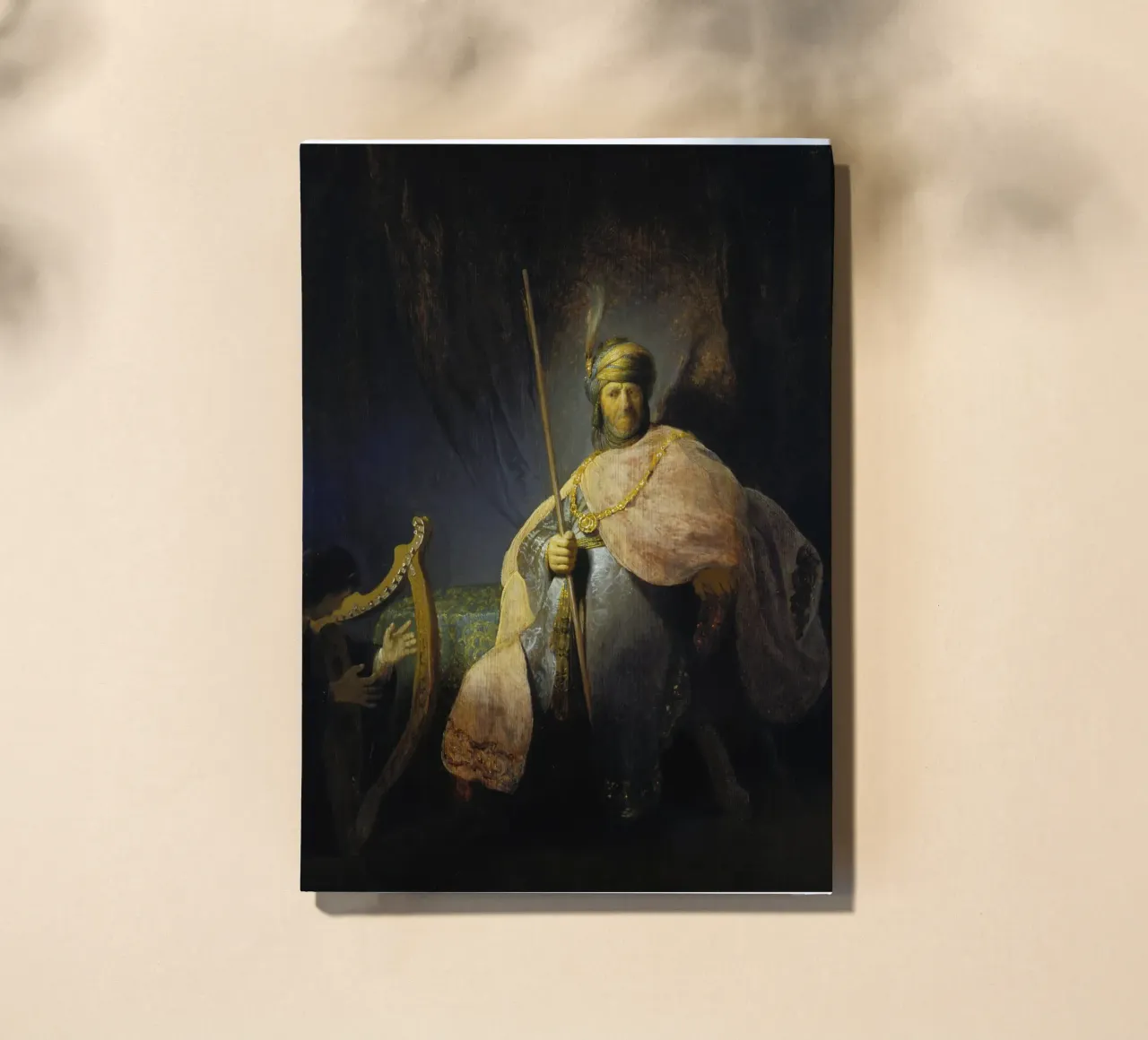 Rembrandt - David Playing the Harp in front of Saul notebook by ARTOTHEK