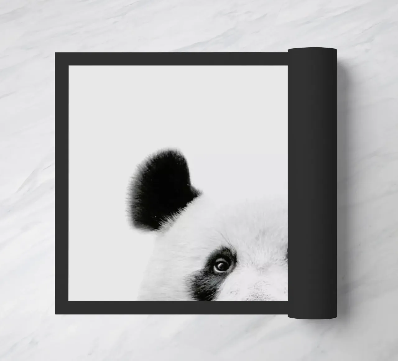 Panda II doormat by Paws & Claws