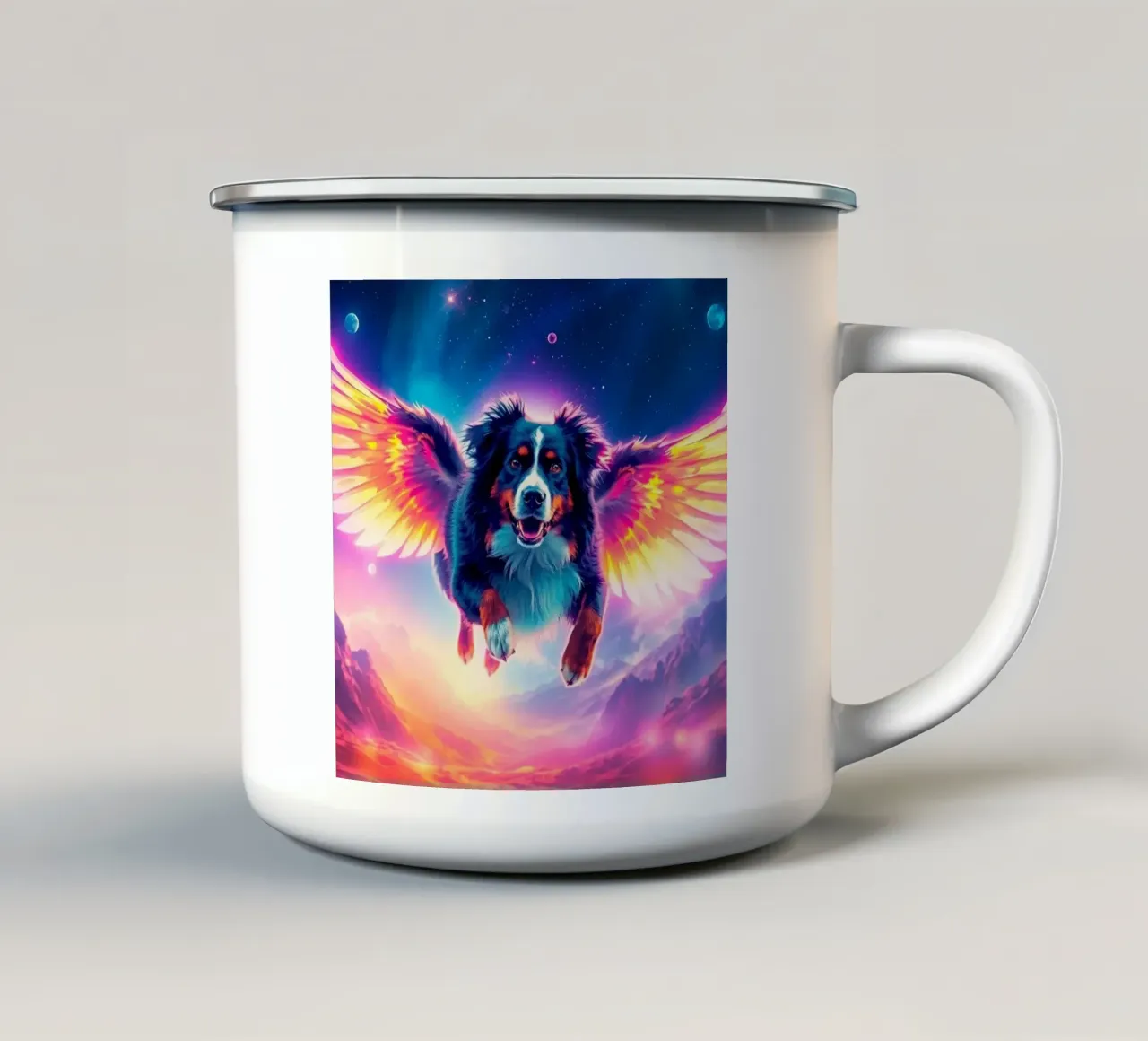 Un angelo del cielo #44 tazza in smalto da Yumis.Beargang.and.Me