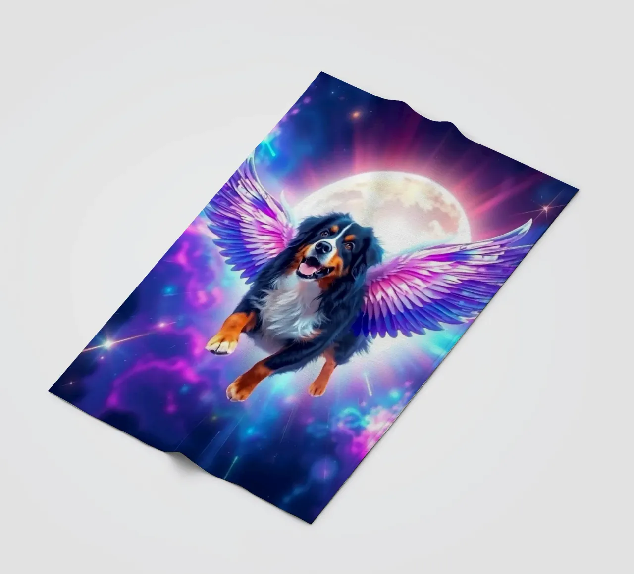 An Angel of Heaven #45 fleece blanket by Yumis.Beargang.and.Me