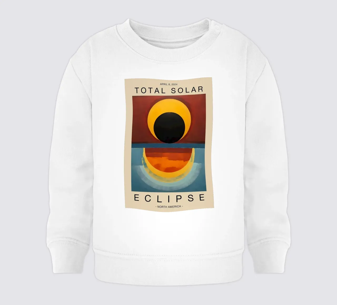 Total Solar North America baby sweatshirt by Piere art Shops