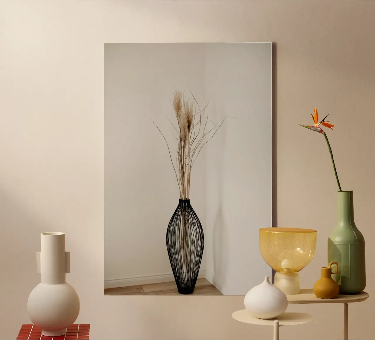 Muted Vase tela da Sebastian Hilgetag