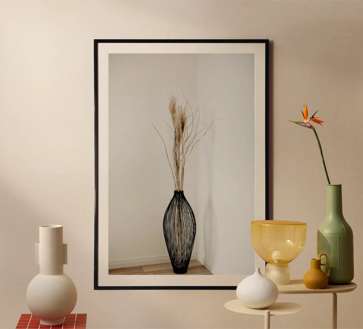 Muted Vase poster by Sebastian Hilgetag
