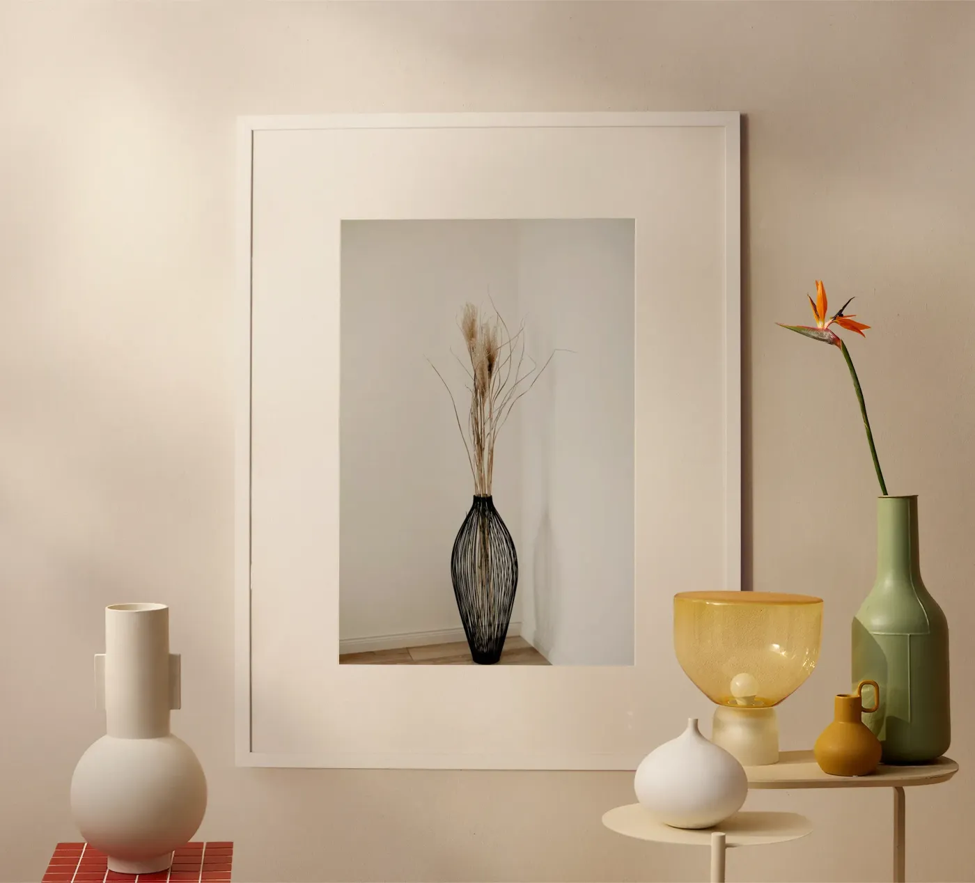 Muted Vase poster by Sebastian Hilgetag