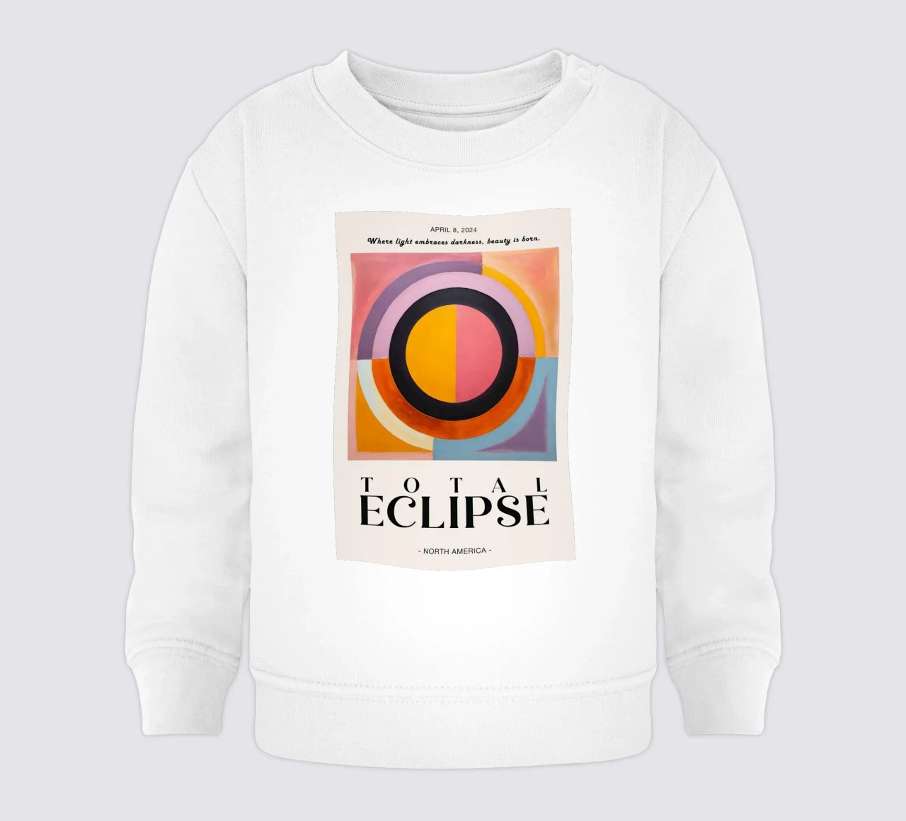 Solare totale felpa neonato da Piere art Shops