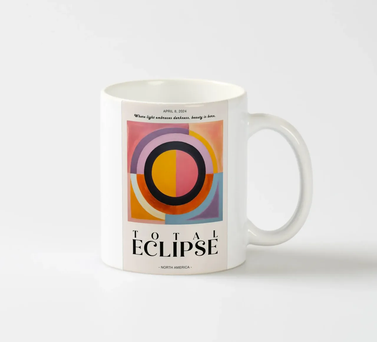 Solare totale tazza in ceramica da Piere art Shops