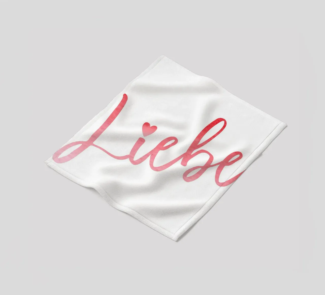 Einfach nur Liebe. coperta in pile da maramirage