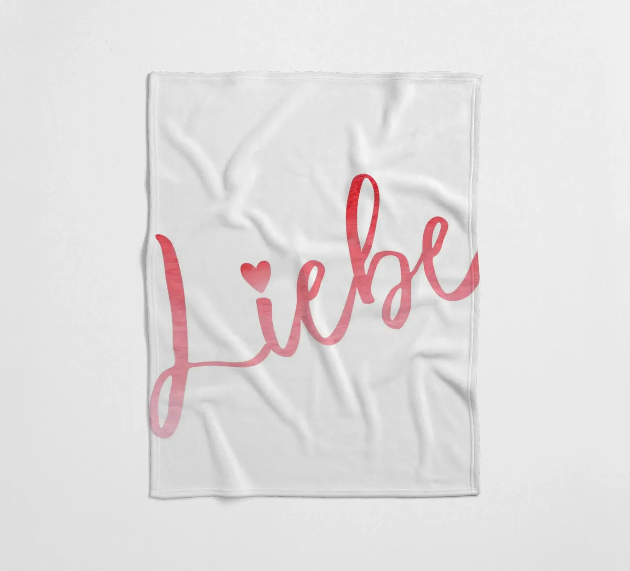 Einfach nur Liebe. coperta in pile da maramirage