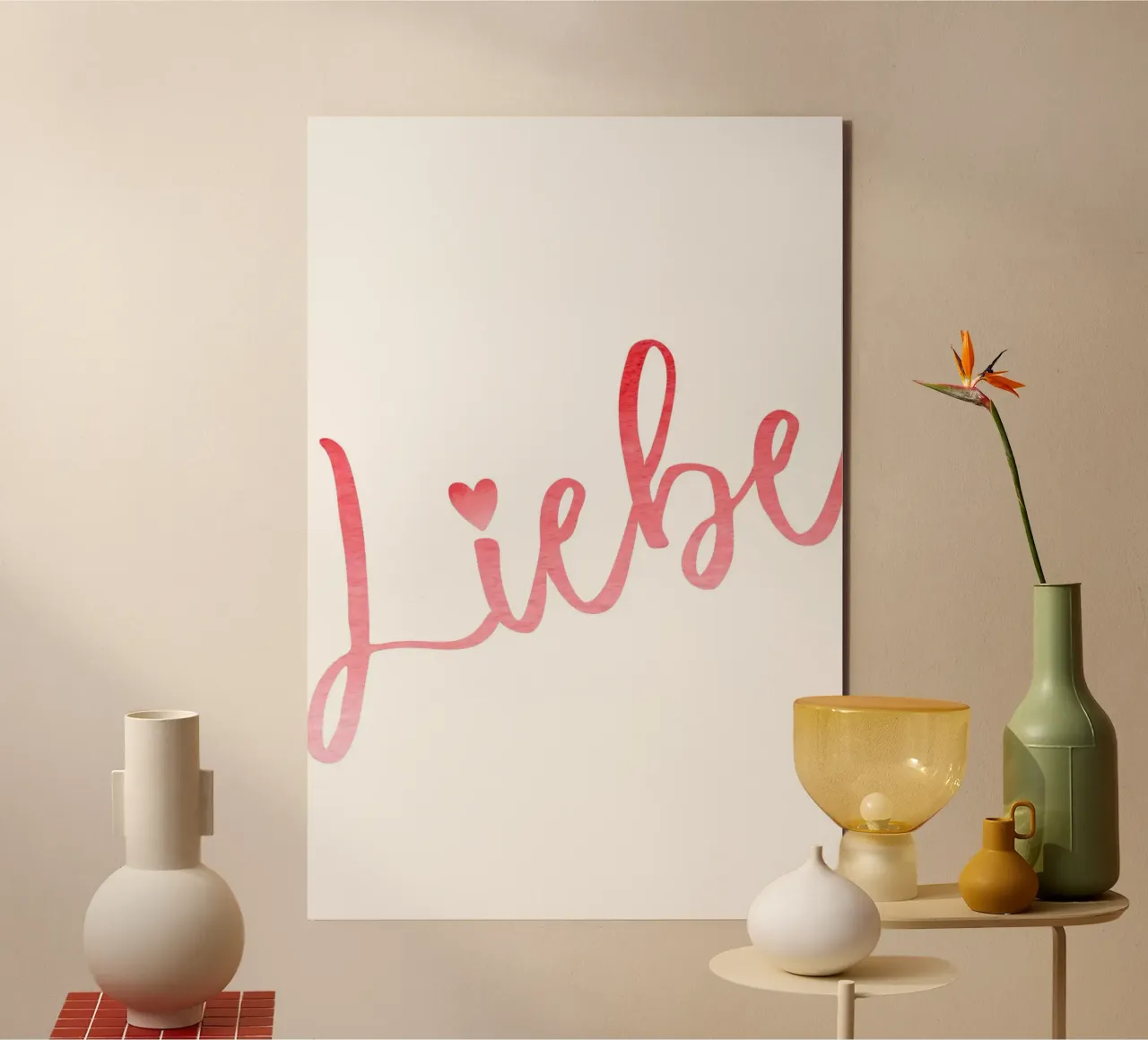 Einfach nur Liebe. alluminio dibond da maramirage