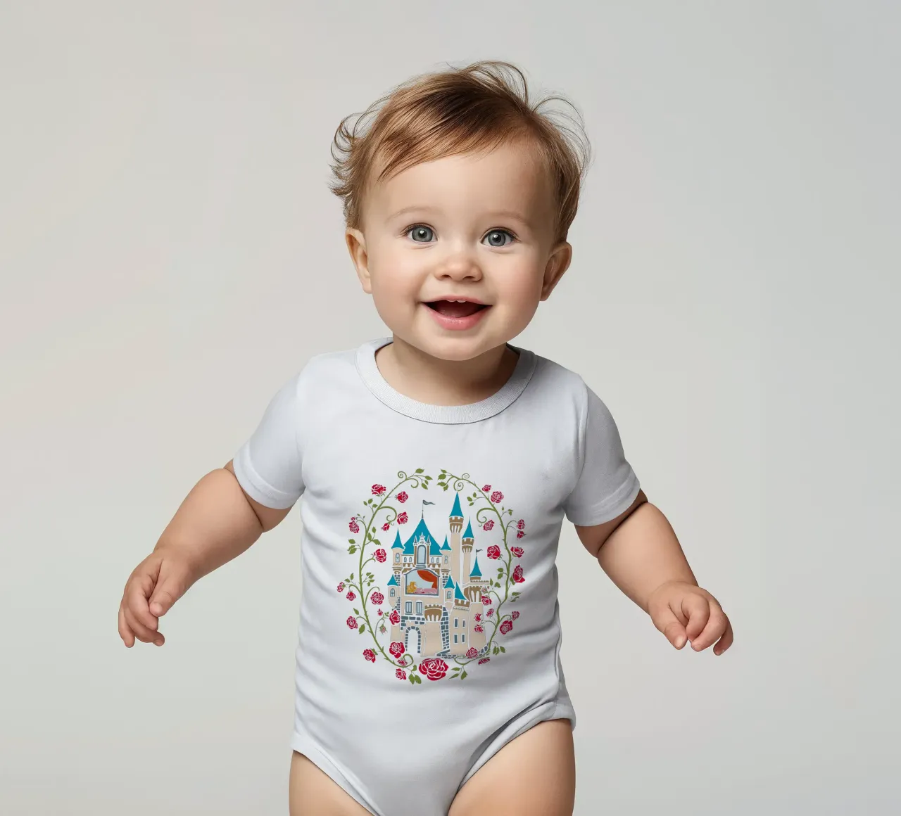 Cuento de hadas de la Bella Durmiente body de bebé de DYDesign