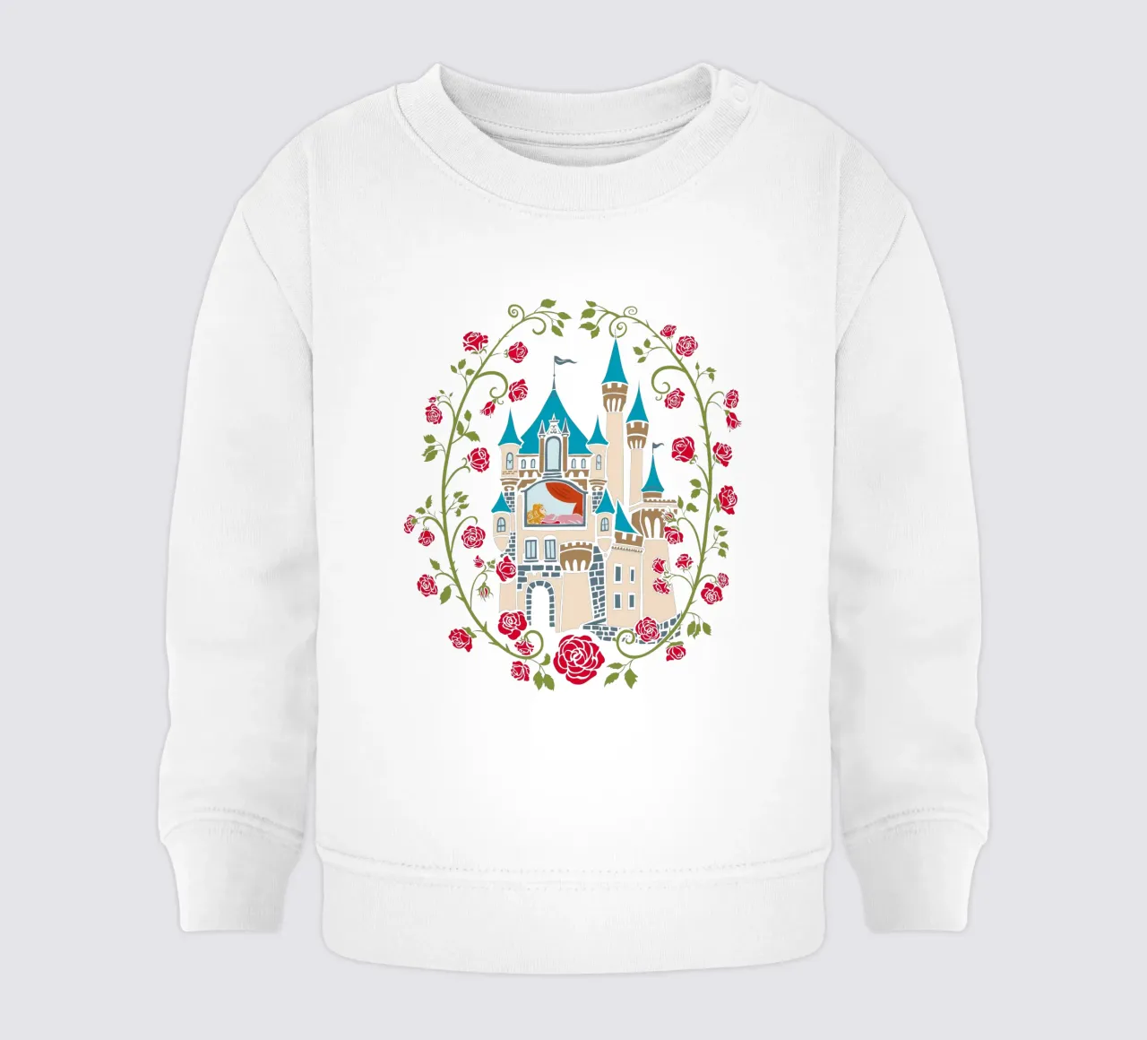 Cuento de hadas de la Bella Durmiente sudadera de bebé de DYDesign
